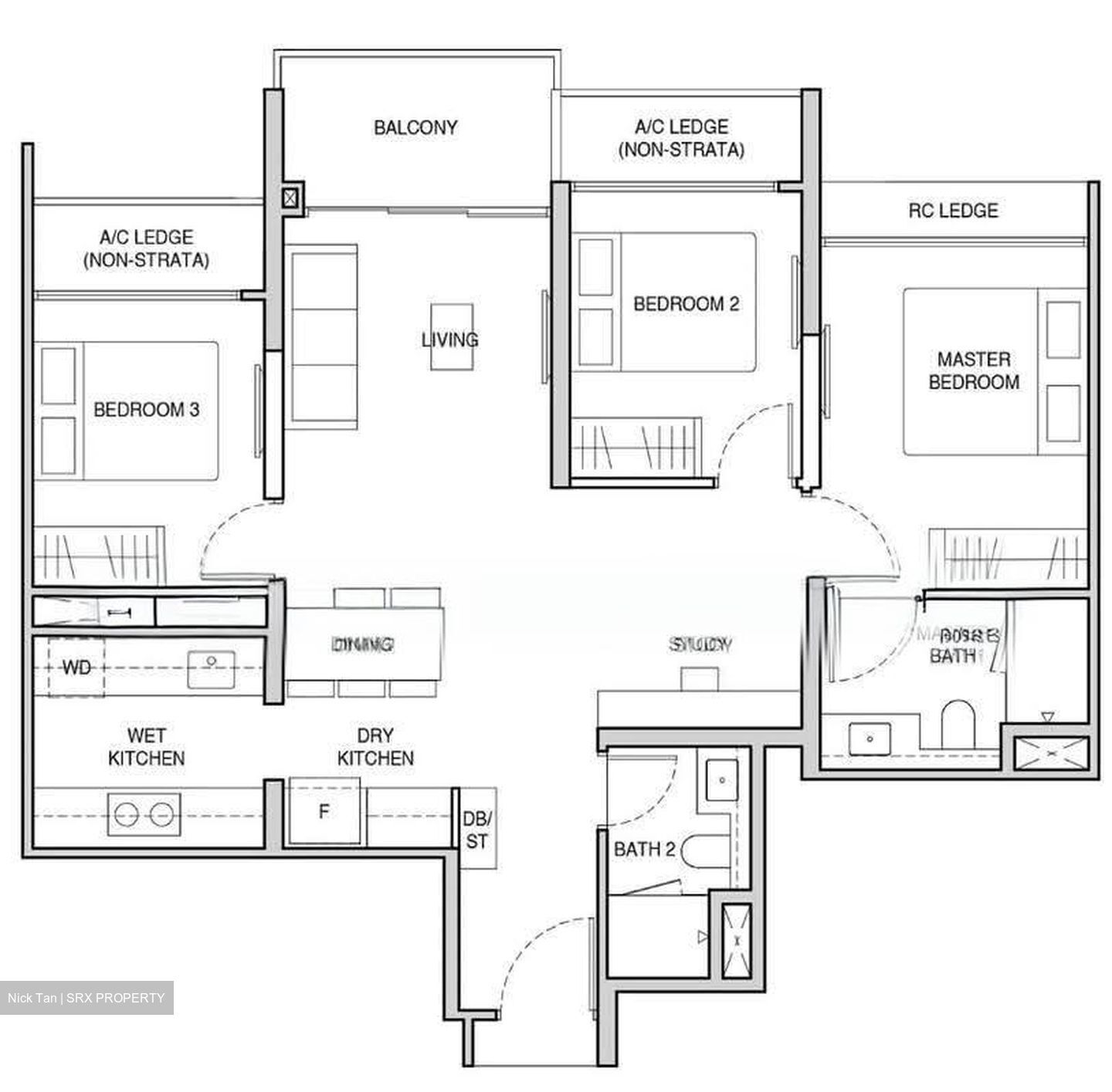 Norwood Grand (D25), Apartment #613726101